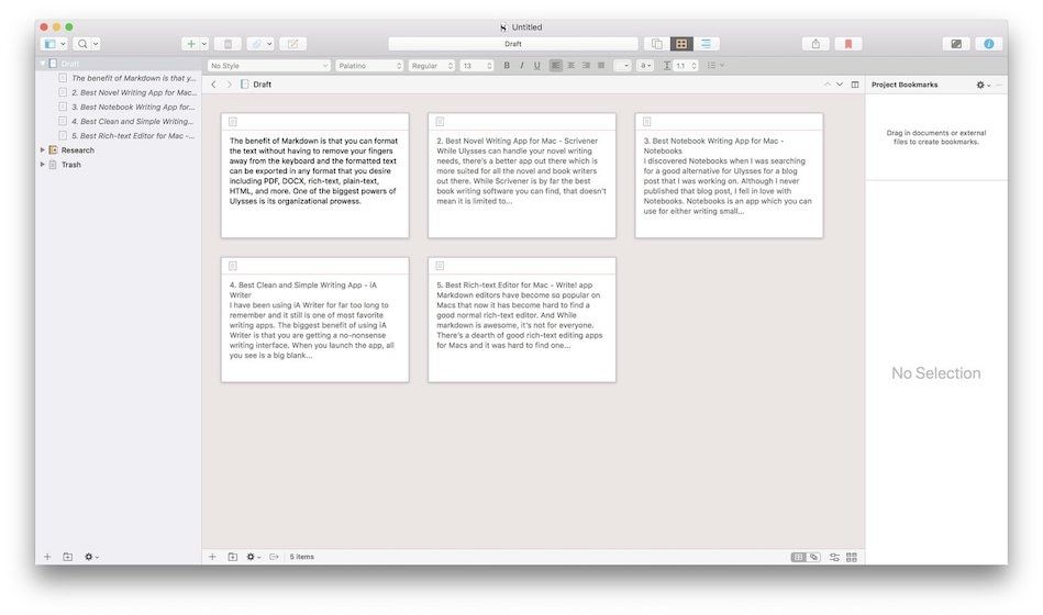 in scrivener how do i change the font for all projects for mac